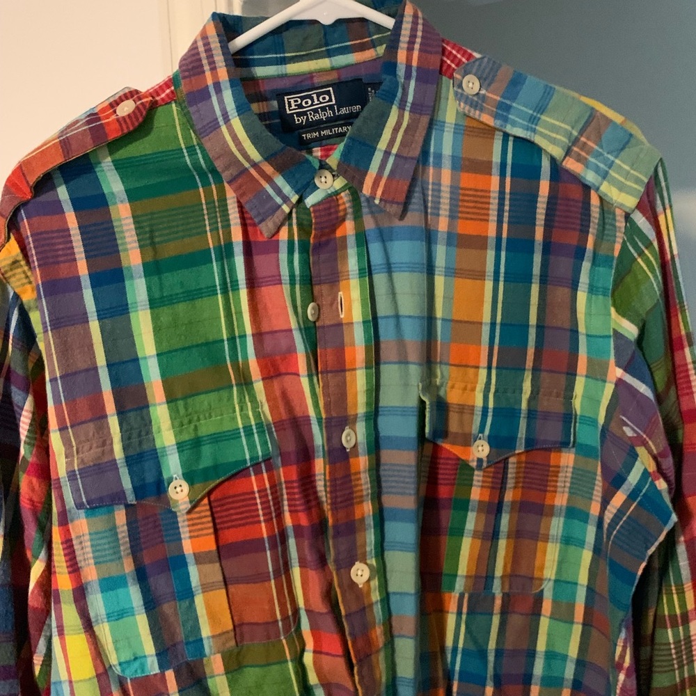 Men’s Ralph Lauren Multi colored button up